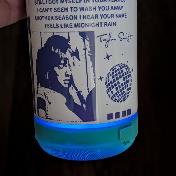 Taylor Swift "Midnights" Album Bluetooth Speaker Tumbler - Picture 8 of 12